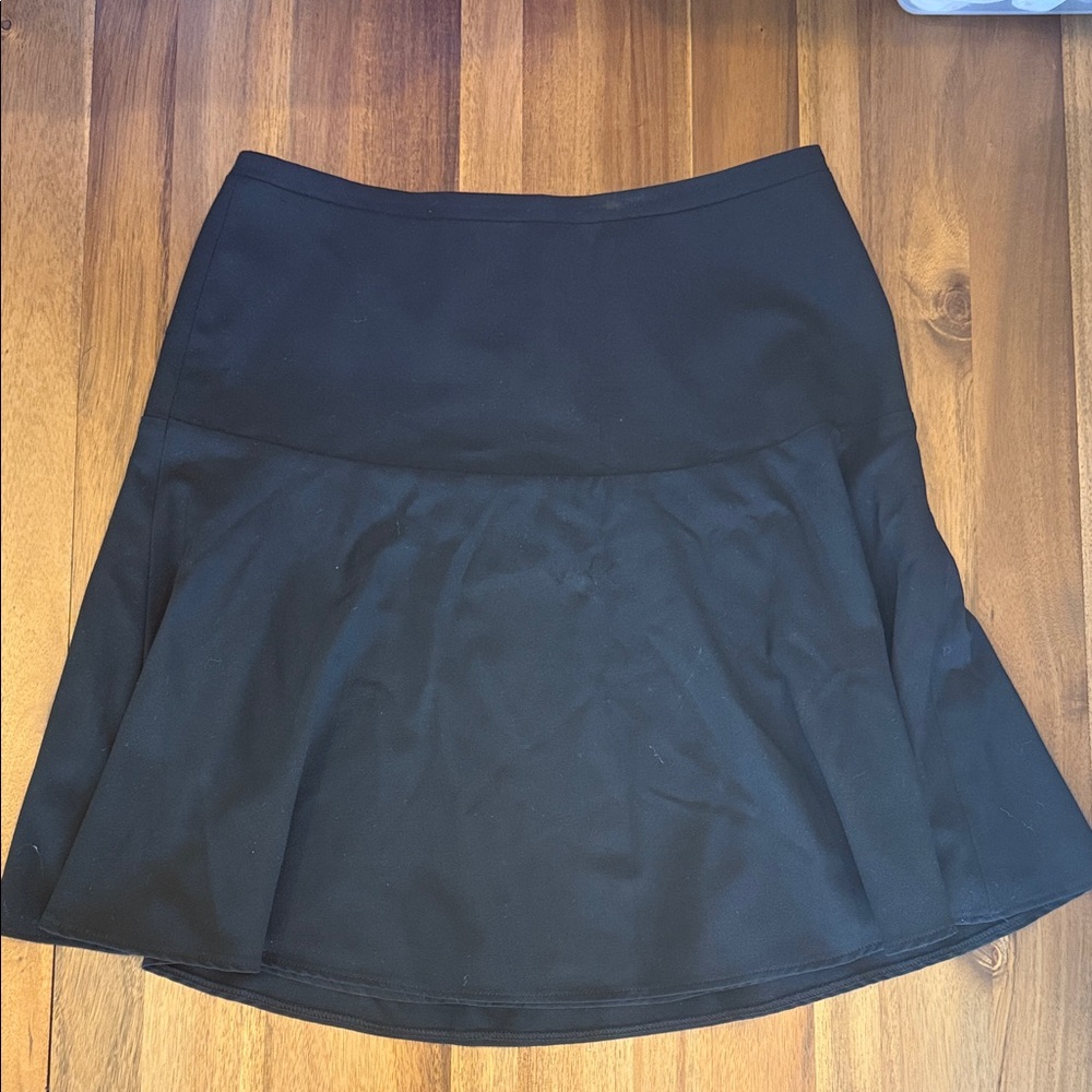 White House Black Market Elegant Black Circle Skirt